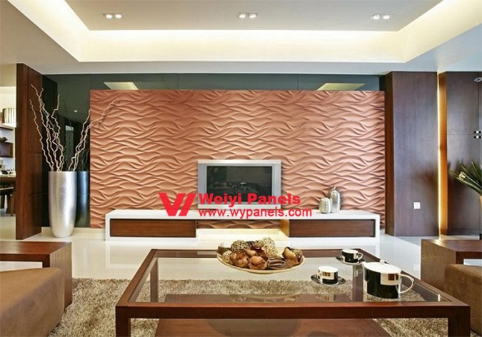 3D Wall Panels in Restaurant Textured Wall WY326