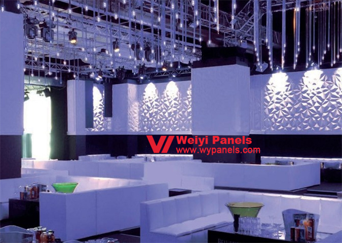 3D Wall Panels in Living Room Textured Wall WY359