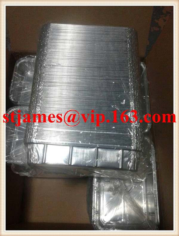 Economical high quality aluminum foil containers foil tray foil box