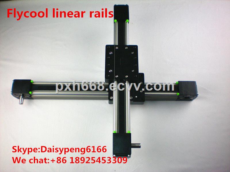 Flycool Linear Guide XY unit Belt Drived 4545 Linear Rail