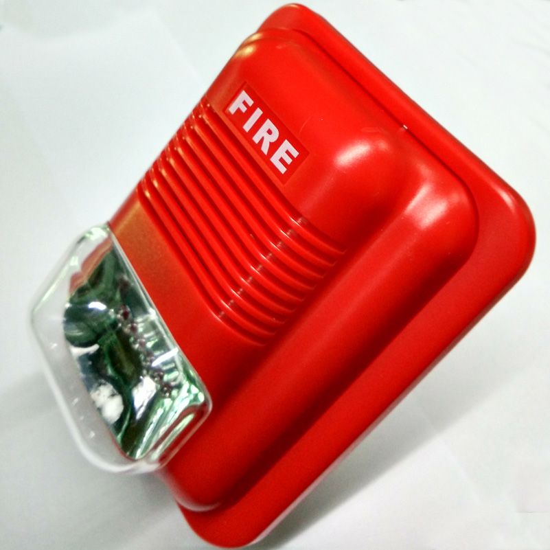2wire high sound level Conventional sounder strobe sound alarm for fire alarm security system