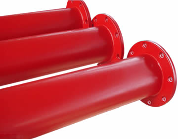 Epoxy Coated Steel Pipe with Fire Resistance