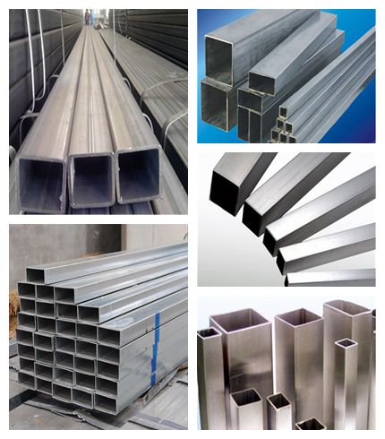 ERW mild shs rhs 200x200 galvanized square steel tube