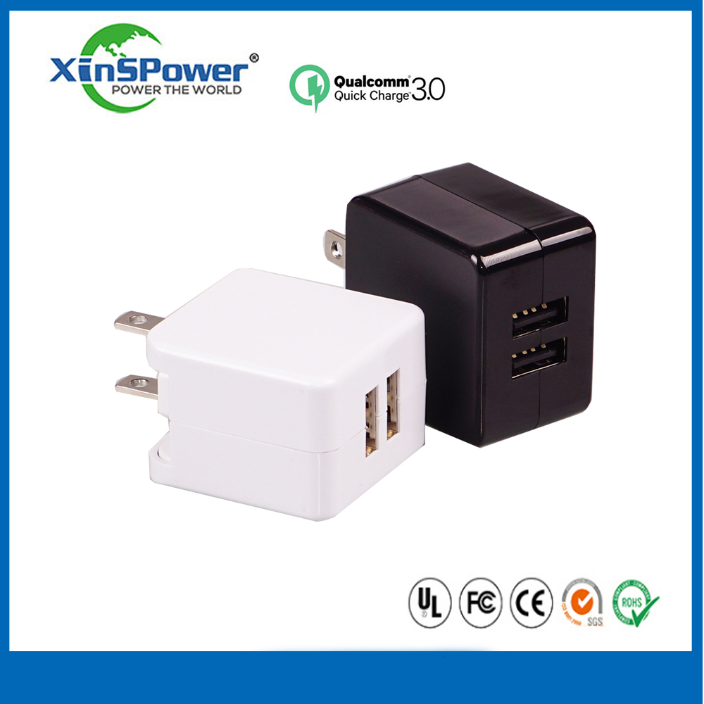 2 USB Ports US Plug Charger