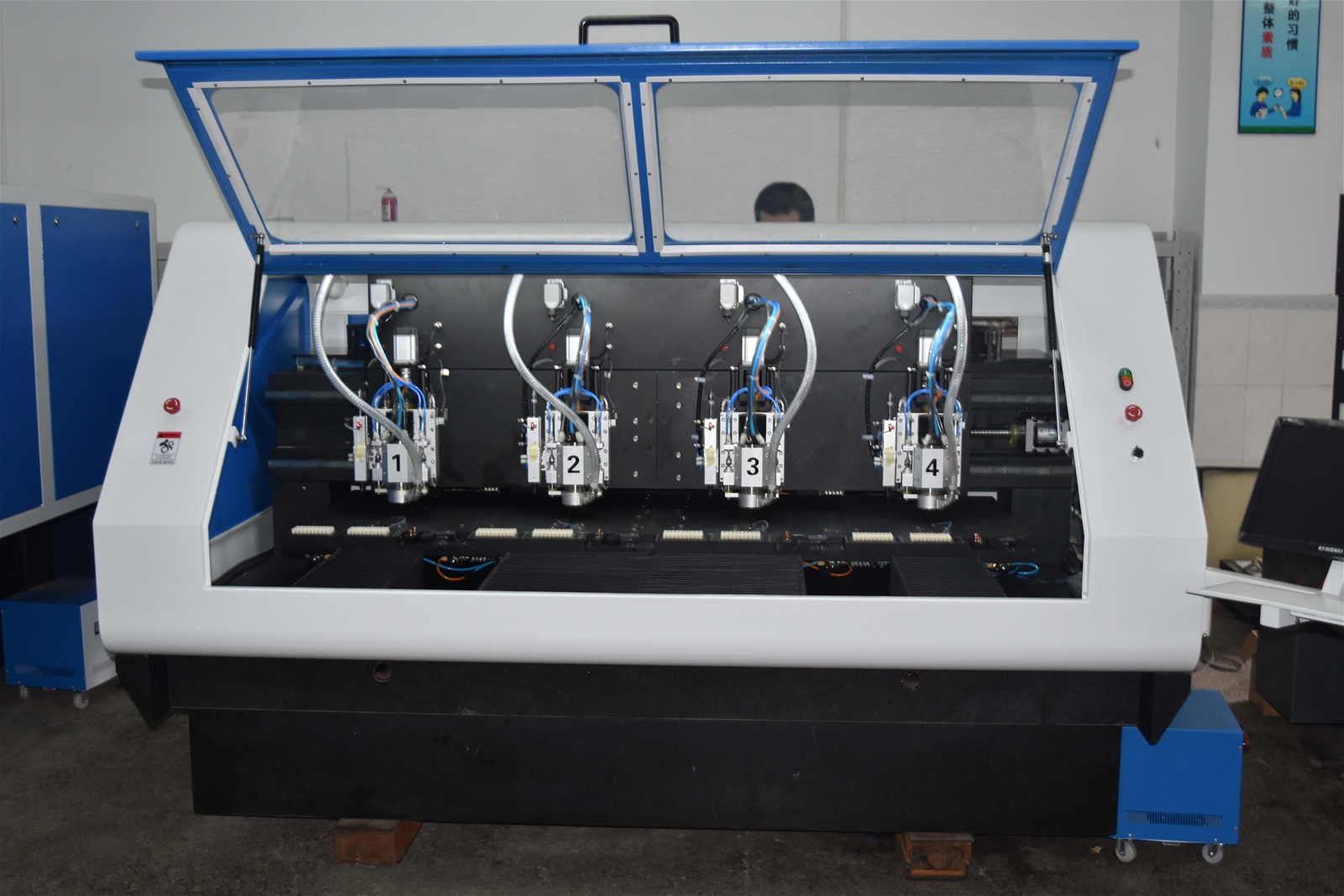 High performance CNC PCB Drilling Machine for Aluminum Panel