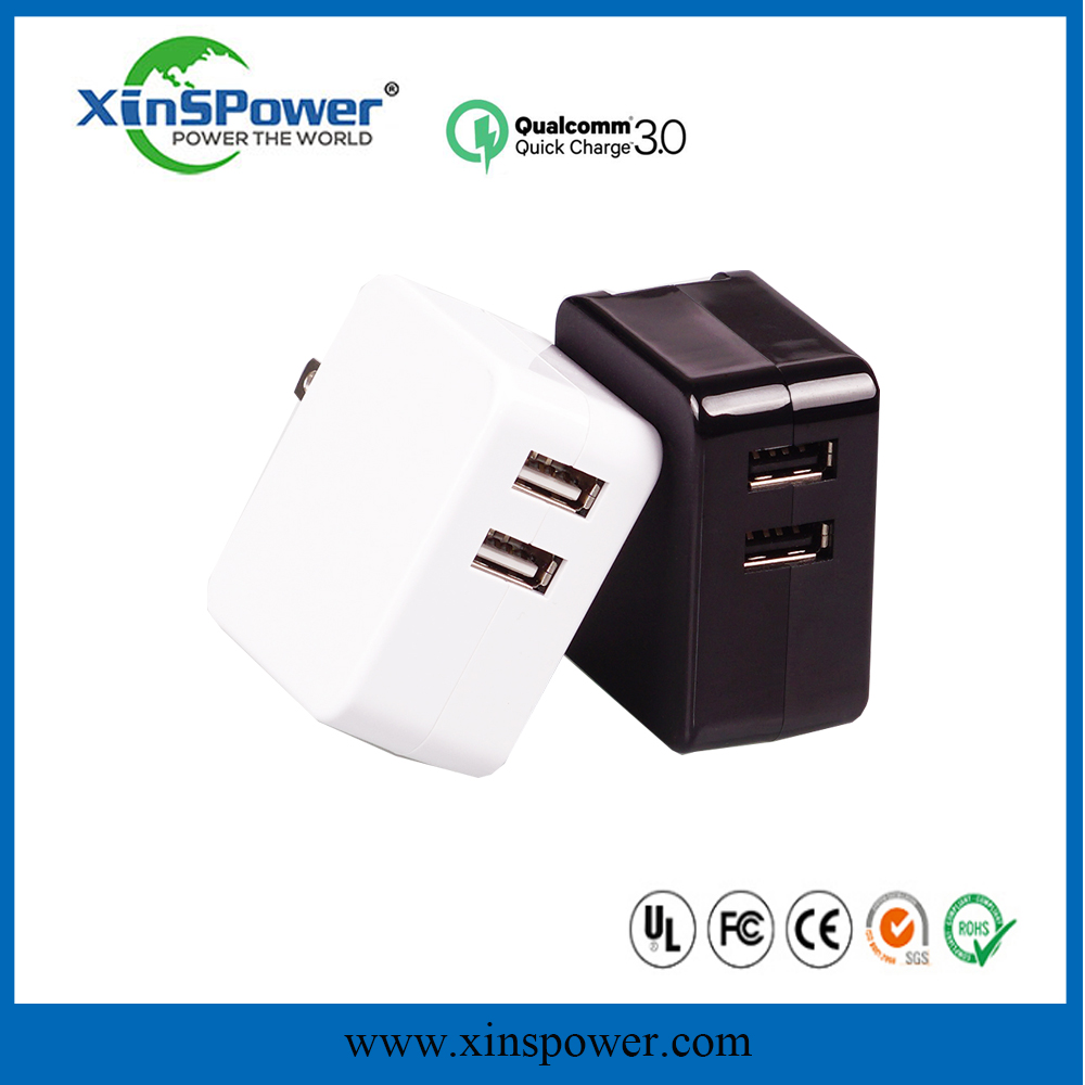 Universal Dual USB Charger for cell phones