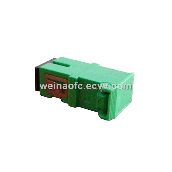 Fiber Optic Adapter SCSC simplex with cover shutter