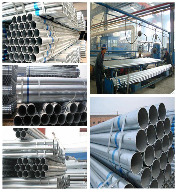 scaffolding system hot galvanized steel pipe size