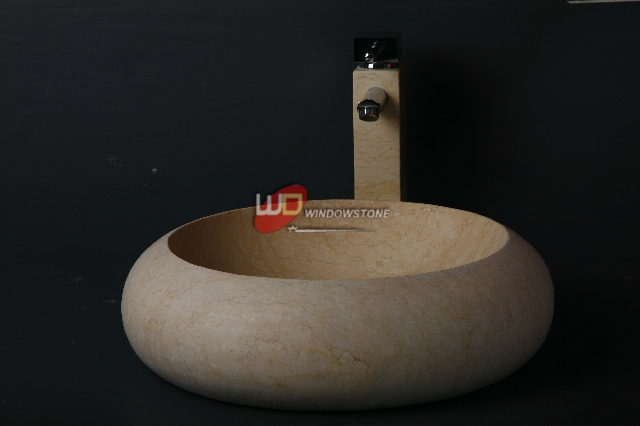 Stone Round Sink Basin