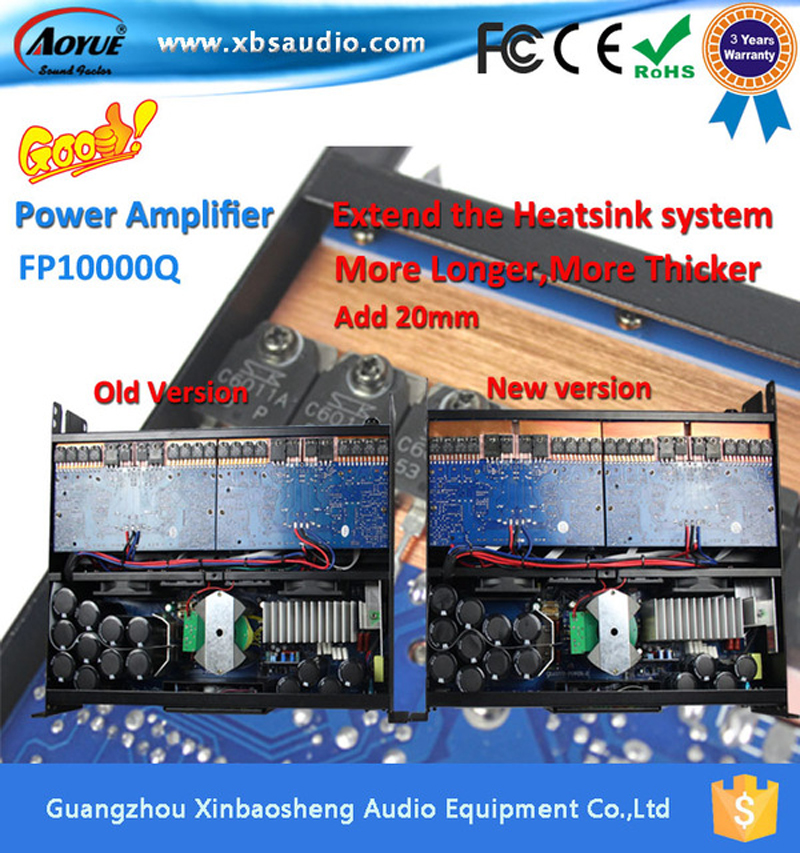 4 channel Sound Digital Amplifier Fp10000Q 1350W Professional extreme Power Audio Amplifier