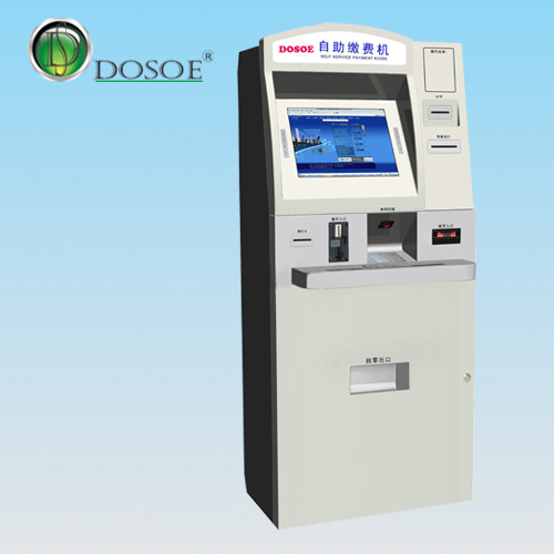 Automatic Pay Station for parking payment system withscreen with HD touch LCD