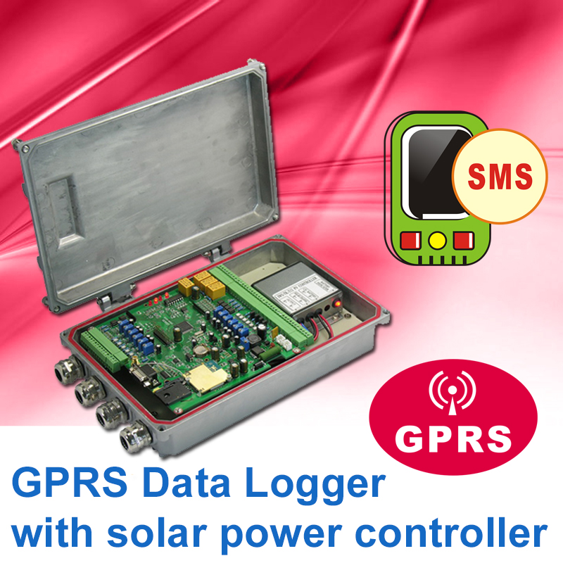 Solar Power Recorder GPRS logger