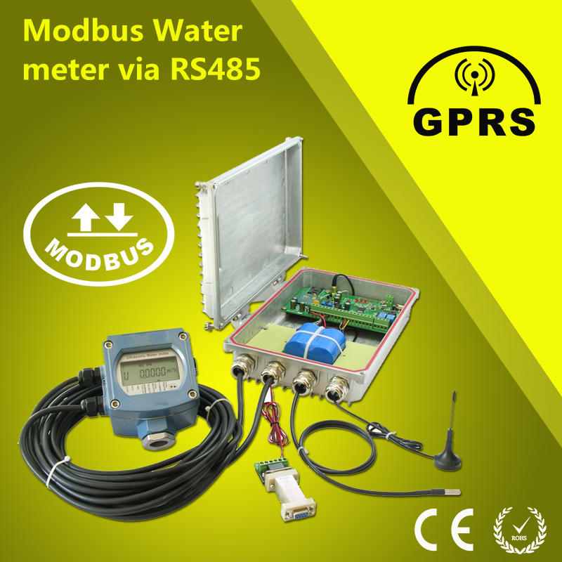 Water Pulse Counter GPRS Data Logger GPRS meter Modbus Water meter