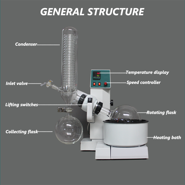 Small Lab Vacuum Rotary Evaporator