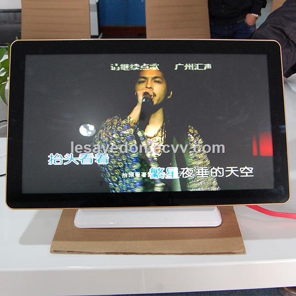 LASVD Prime quality 215 inch capacitive touch screen KTV monitor karaoke player