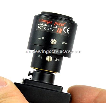 700tvl high resolution varifocal mini camera2812mm manual varifocal mini camera49mm vari focal lens available