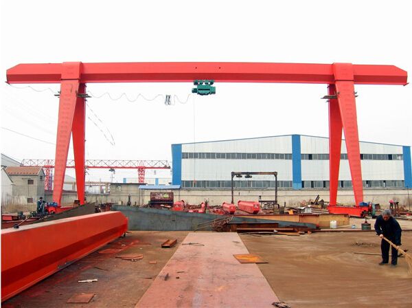 MH type single girder gantry crane 10 ton with price