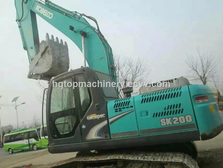 Used Crawler Excavator Kobelco SK2008 SecondHand Track Digger