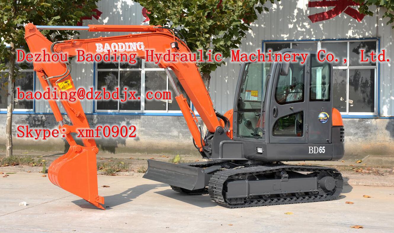 2017 NEW mini small crawler excavator BD65 excavator machine