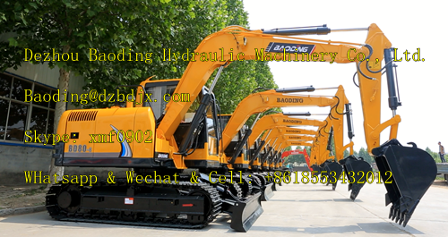 China hot sale new small crawler excavator machine BD80