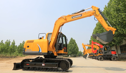 China hot sale new small crawler excavator machine BD80