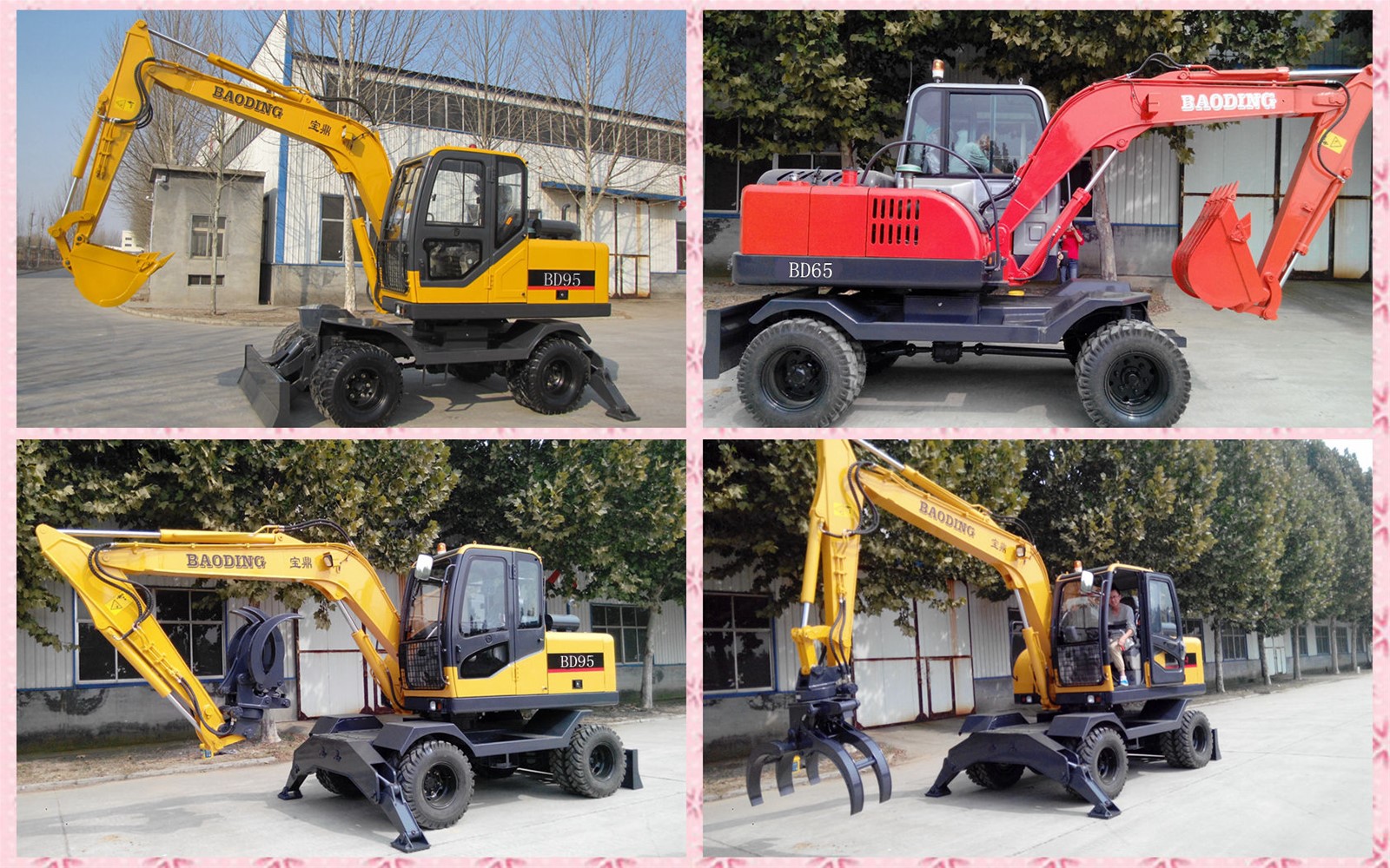Factory supply new medium crawler excavator BD150 excavator machine