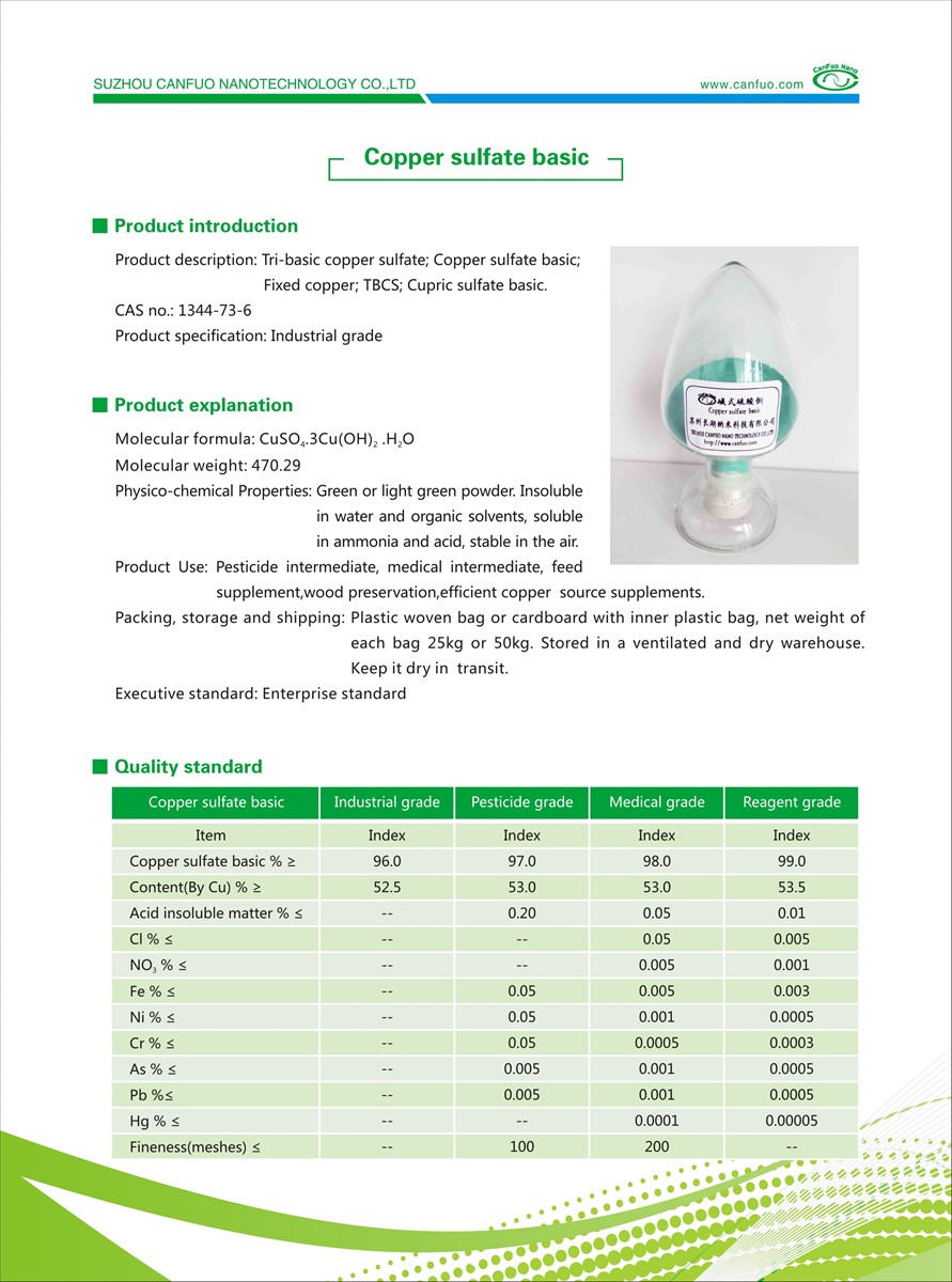 Copper Sulfate Basic1344736