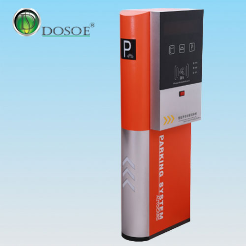 Intelligent automatic car parking management system with parking barrier for hotels