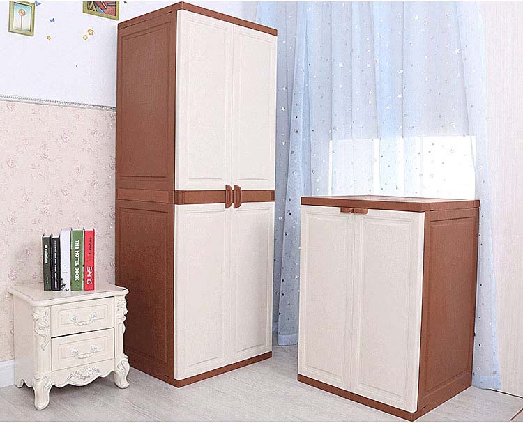 Multifunction combination plastic wardrobe