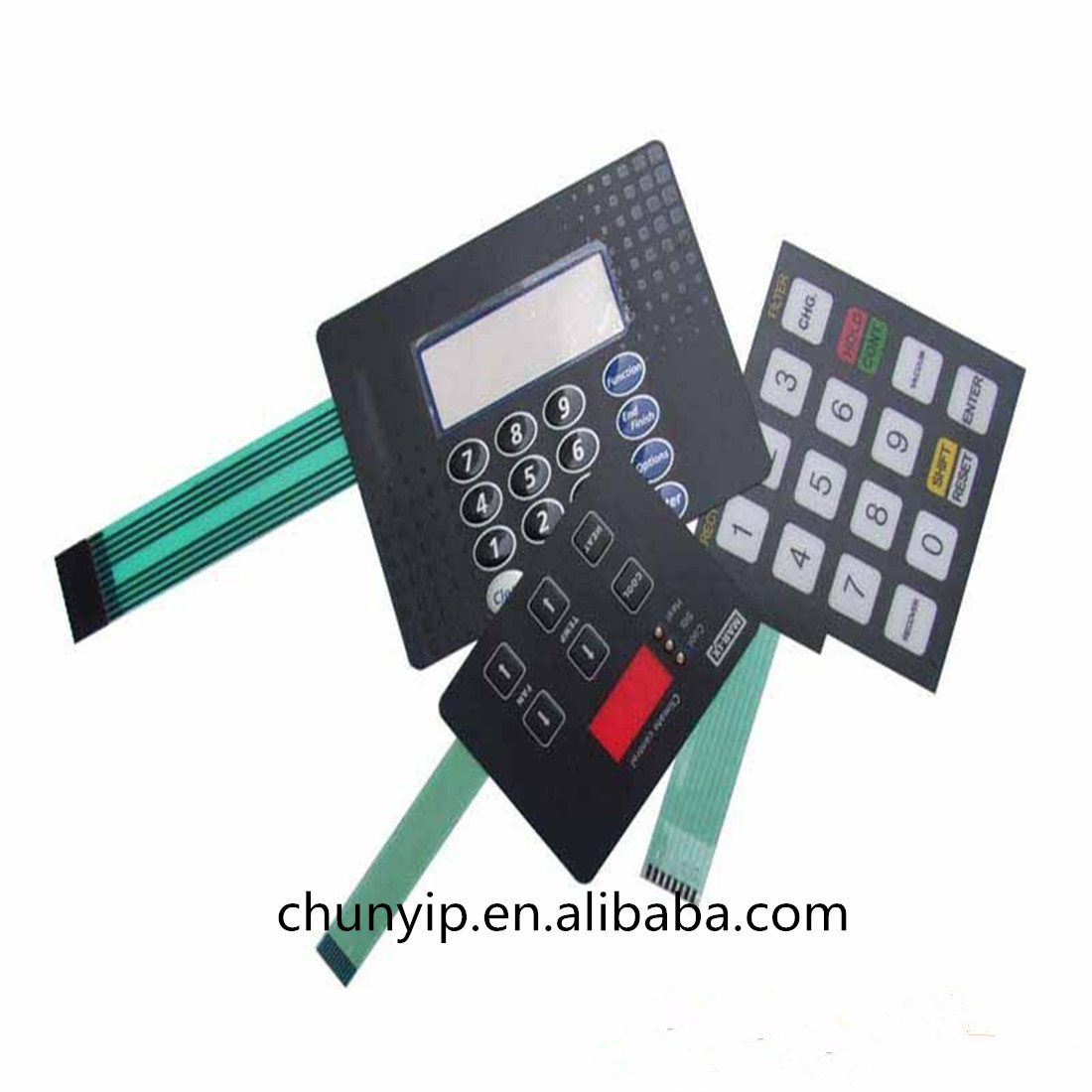 membrane metal dome switch with 3M adhesive