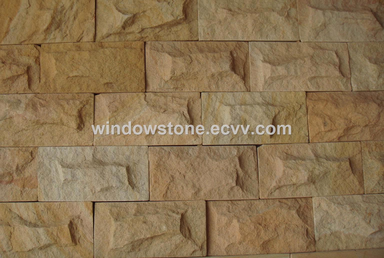 Yellow Vein Sandstone slab