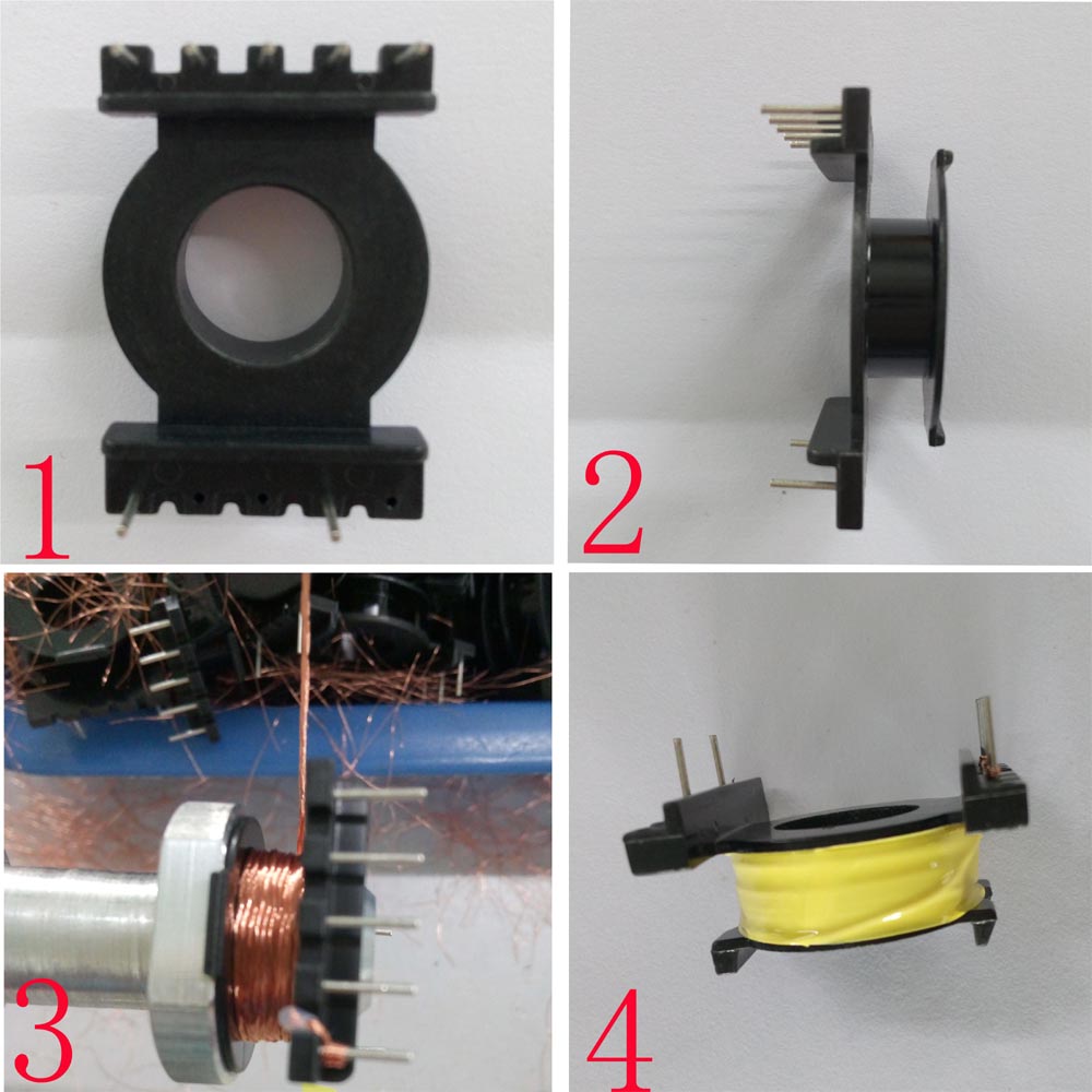 electronic toroidal magnetic transformer