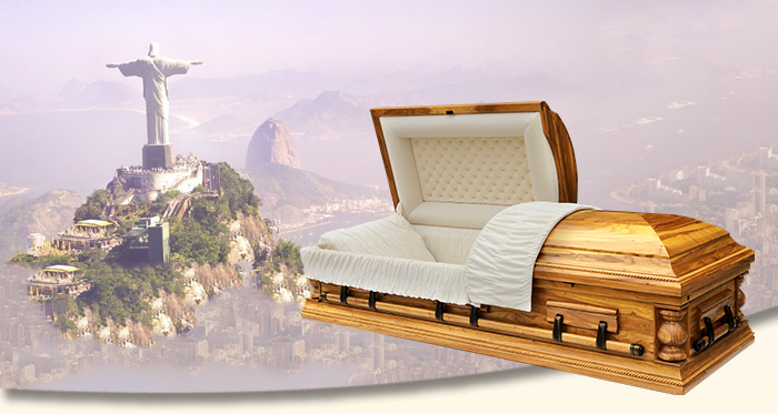 Best selling US style professional solid wood china caskets for adult