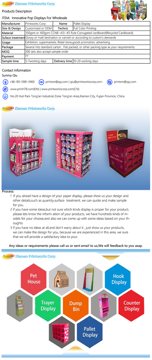 Innovative Pop Displays For Wholesale