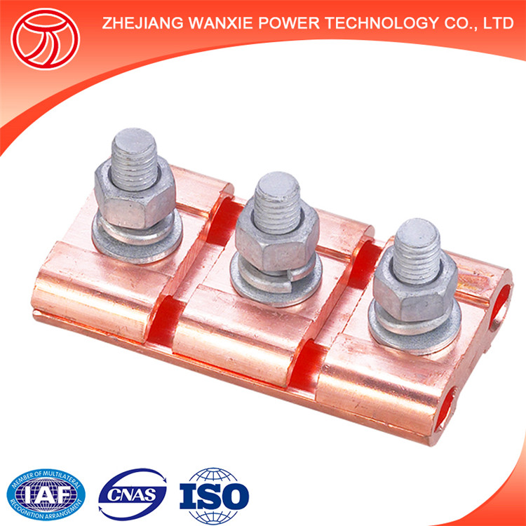 Shaped Copper wire parallel groove connector