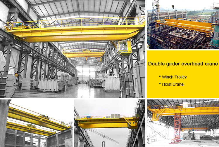 Single and Double Girder Workship Electric Overhead Crane 5ton 10ton 20ton 50ton