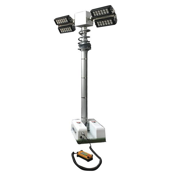 Telescopic Spring Loaded Mast Light Tower Tripod Stand  Lighting and Stage 230cm 