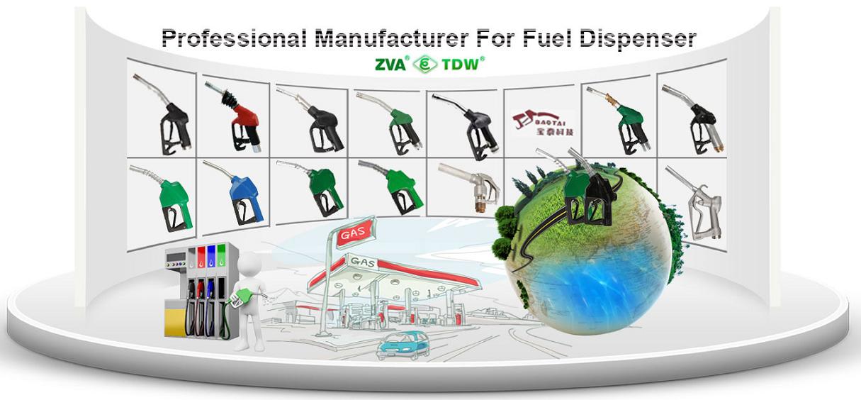 ZVA Automatic Fuel Dispenser Pump Nozzle With Vapour Recovery