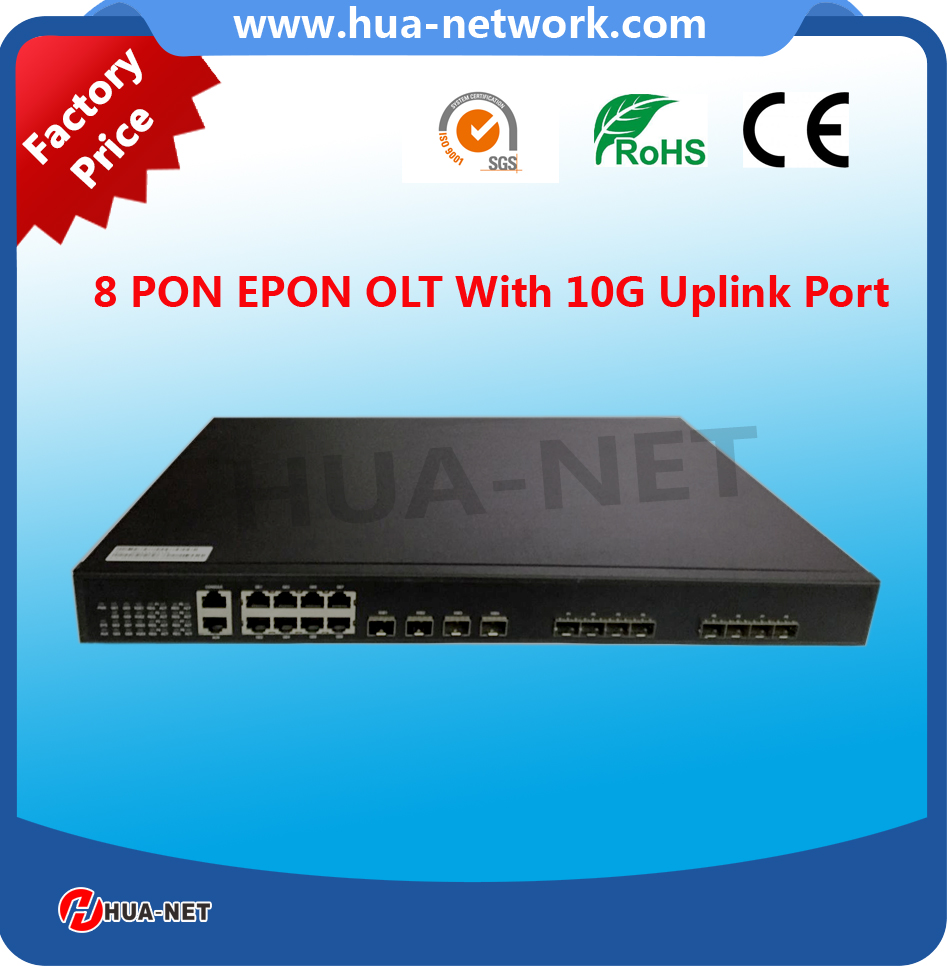 FTTHFTTB 8 PON Ports GEPON OLT8 PON Ports EPON OLT