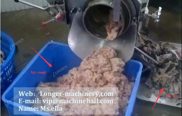 Fish Meat Separator Machine fish deboning machine