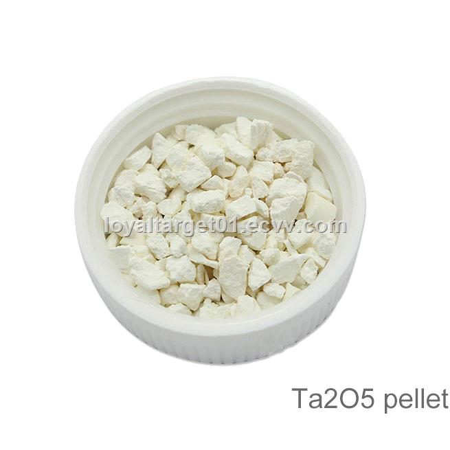 High purity 9999 Ta2O5 tantalum pentoxide sinter granules
