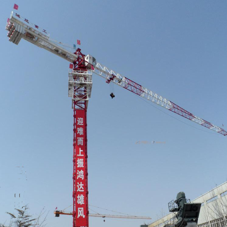 Hongda Tielishi Flat Top Tower Cranes Exporting South Korea Hongda Tielishi Flat Top Tower Cranes Exporting South Korea
