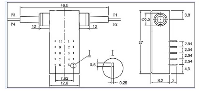 OSW 2X2B FIBER OPTICAL SWITCH1x2 MagnetoOptical Switch