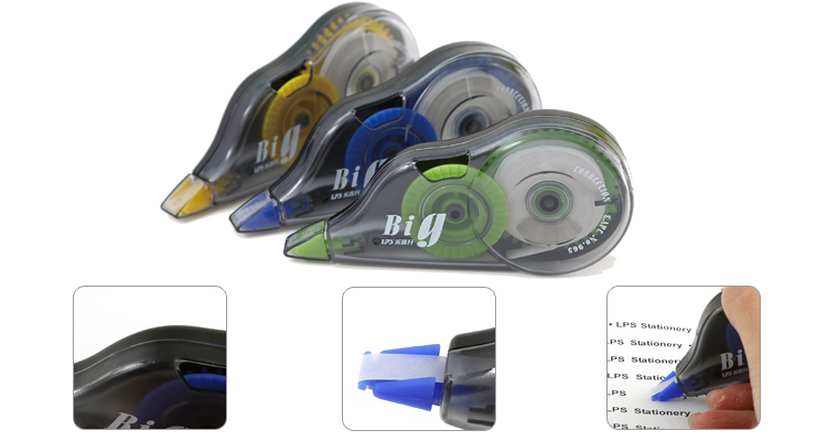 Fashion Student Correction Tape Large Capacity 12m Correction Tape 965