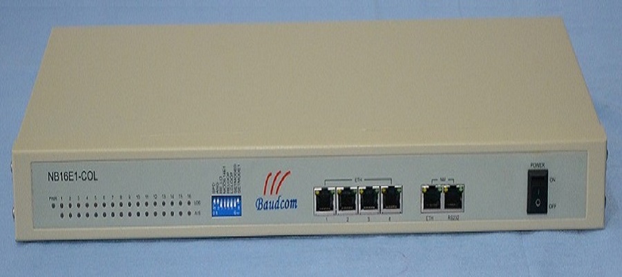 16E1 to Ethernet Converter