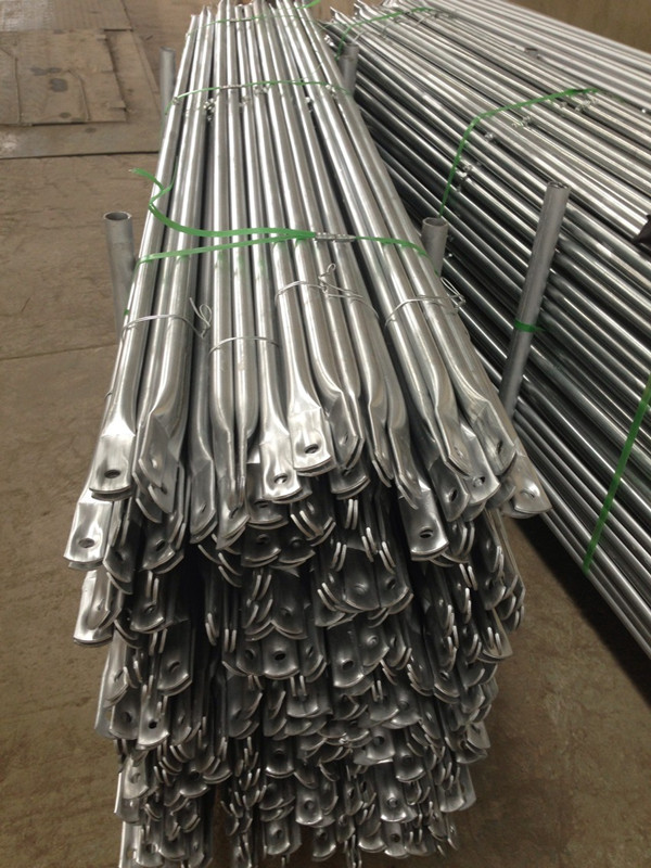 Galvanized Punched Scaffolding Cross Brace for Scaffold Frame
