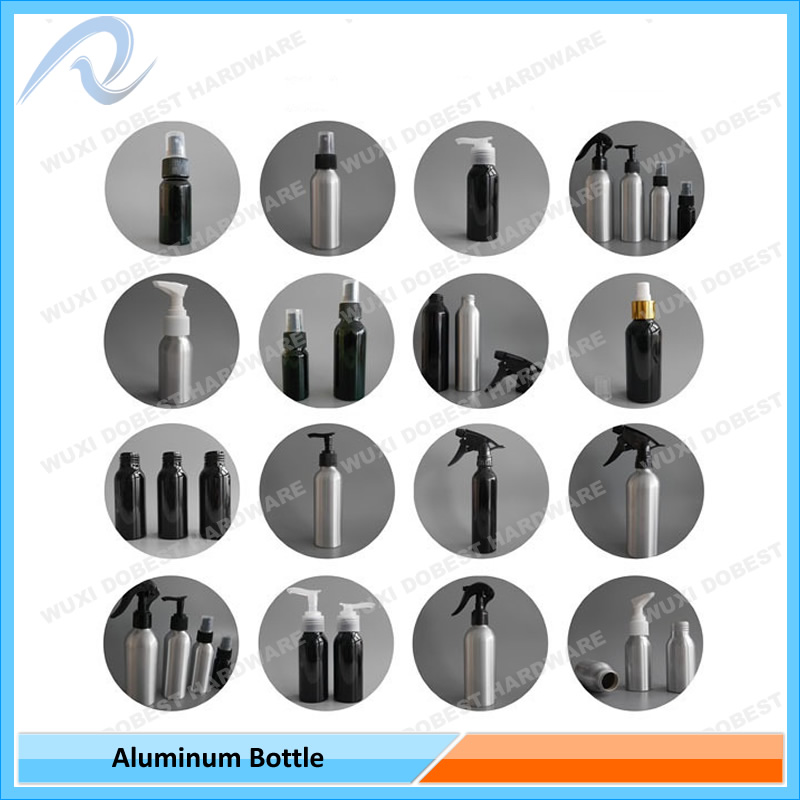Hot Sale 1000ml Cosmetics Tamper Evident Cap Essential Oil Aluminum Bottles