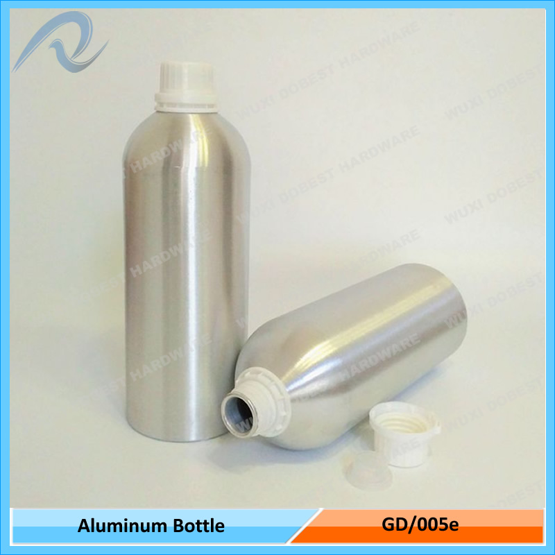 Hot Sale 1000ml Cosmetics Tamper Evident Cap Essential Oil Aluminum Bottles