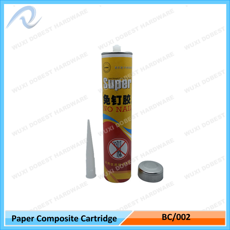 Paper composite can 300ml sealant cartridge tube manufacturer