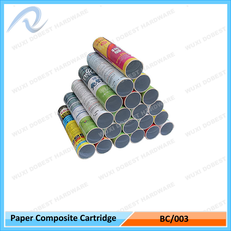 Paper composite can 300ml sealant cartridge tube manufacturer